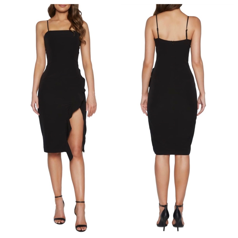 Bardot Black Midi Dress. BNWT. I removed tags but never wore.